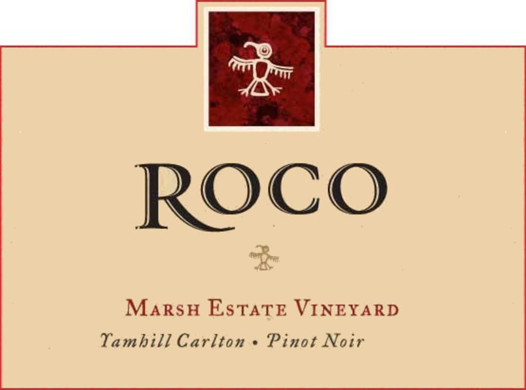 ROCO Marsh Estate Pinot Noir 2013 Front Label