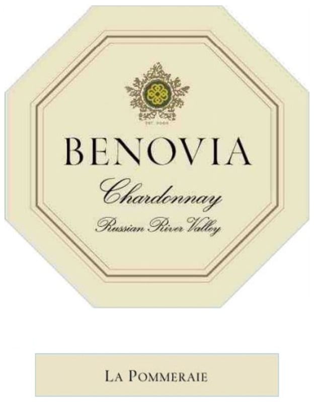 Benovia La Pommeraie Chardonnay 2013 Front Label