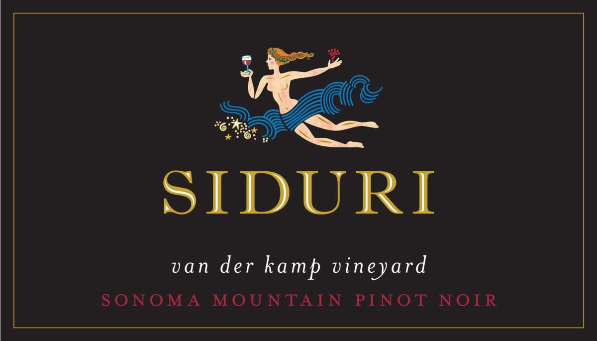 Siduri Van der Kamp Vineyard Pinot Noir 2013 Front Label