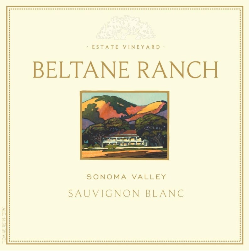 Beltane Ranch Estate Vineyard Sauvignon Blanc 2013 Front Label