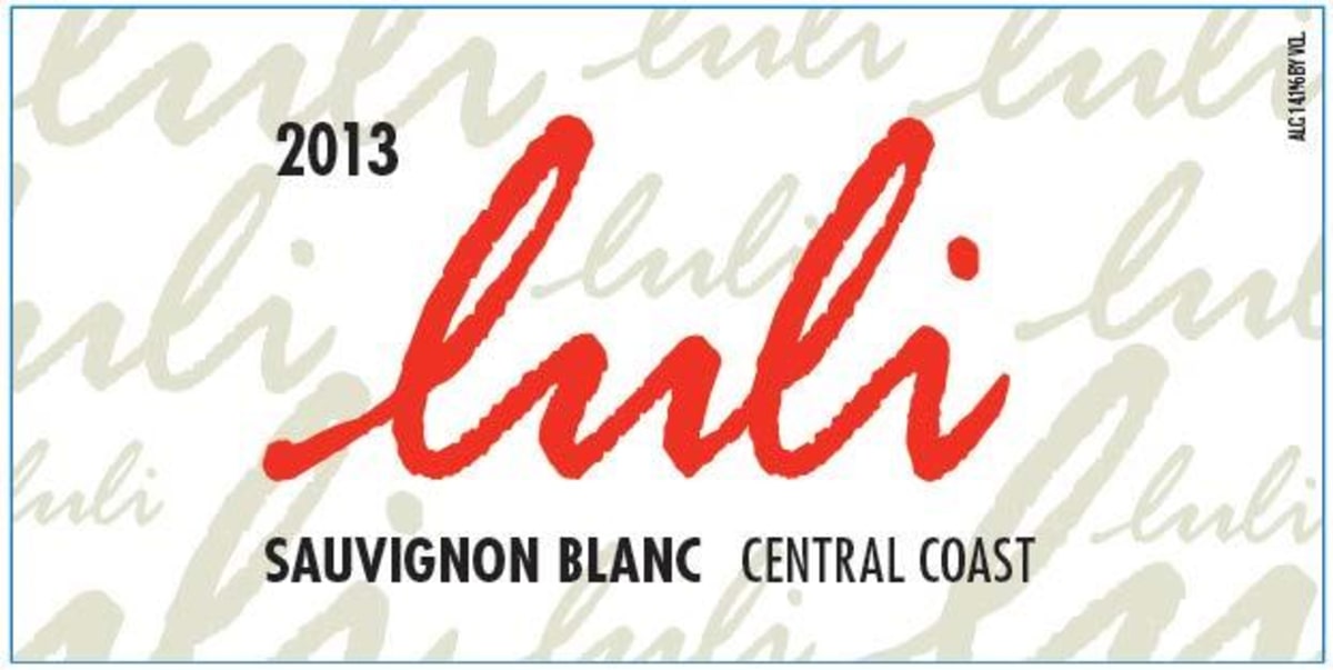Luli Sauvignon Blanc 2013 Front Label