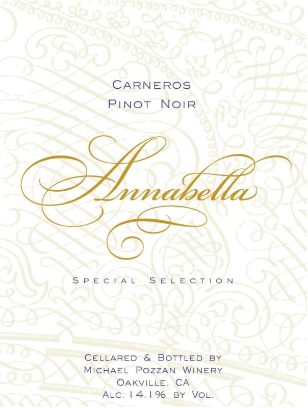 Michael Pozzan Annabella Pinot Noir 2013 Front Label