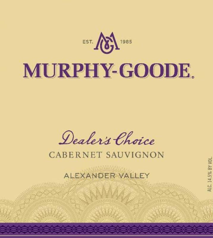 Murphy-Goode Dealer's Choice Cabernet Sauvignon 2013 Front Label