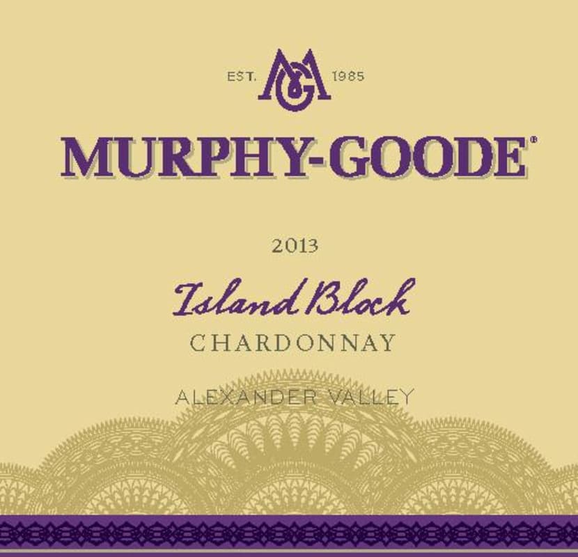 Murphy-Goode Island Block Chardonnay 2013 Front Label