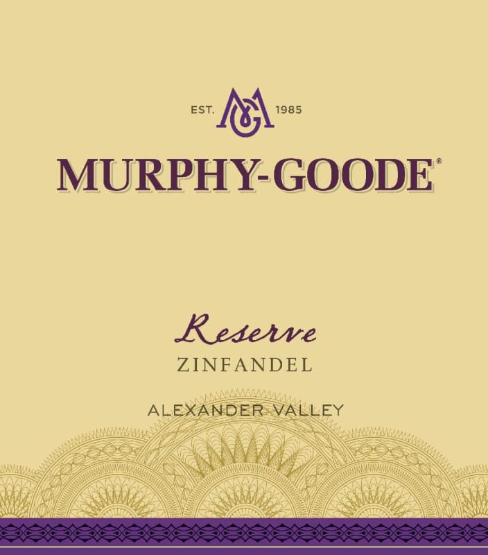 Murphy-Goode Reserve Zinfandel 2013 Front Label