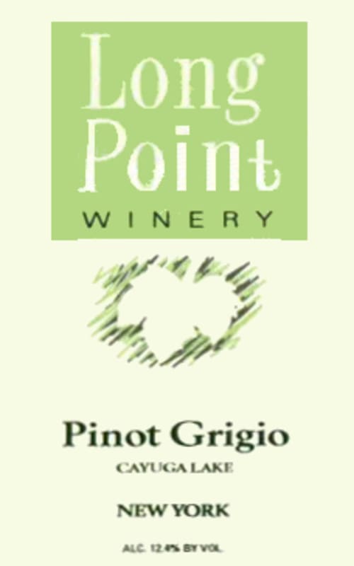 Long Point Winery Pinot Grigio 2015 Front Label
