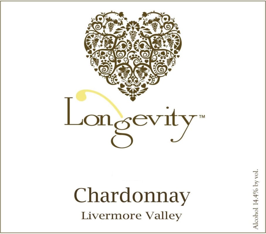 Longevity Wines Chardonnay 2012 Front Label
