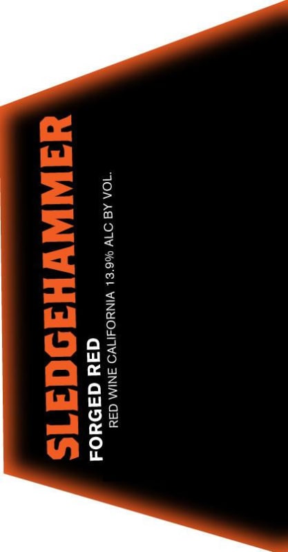 Sledgehammer Forged Red 2013 Front Label