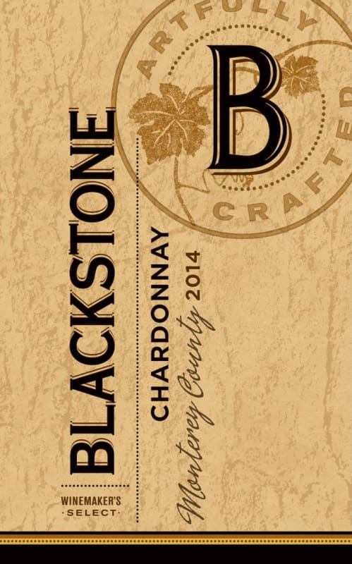 Blackstone Winemaker's Select Chardonnay 2014 Front Label