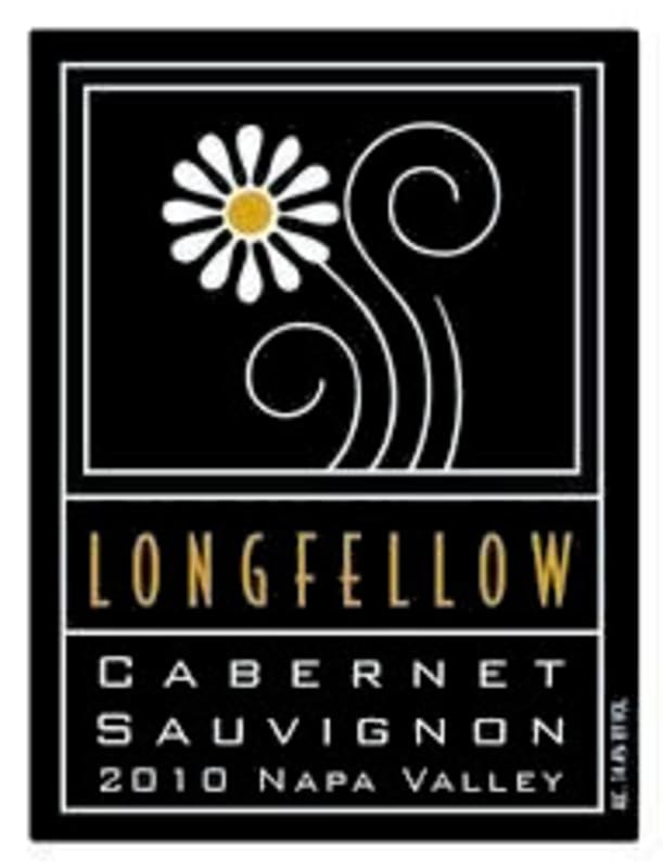 Longfellow Wine Cellars Cabernet Sauvignon 2010 Front Label