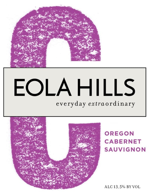 Eola Hills Cabernet Sauvignon 2014 Front Label