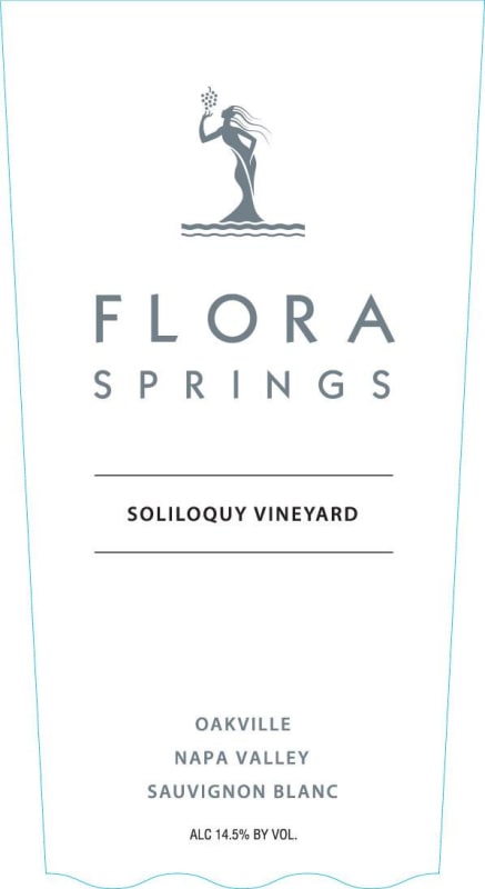 Flora Springs Soliloquy Vineyard Sauvignon Blanc 2014 Front Label