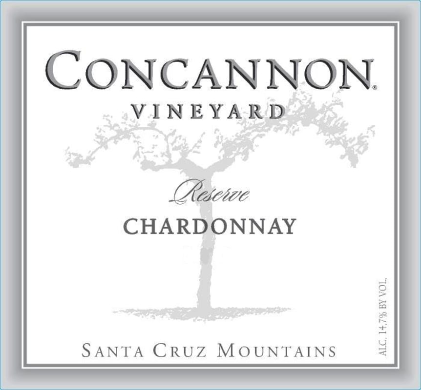 Concannon Reserve Chardonnay 2014 Front Label
