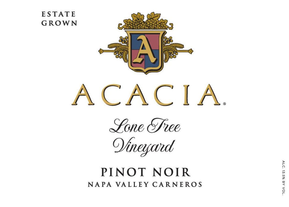 A by Acacia Lone Tree Pinot Noir 2014 Front Label
