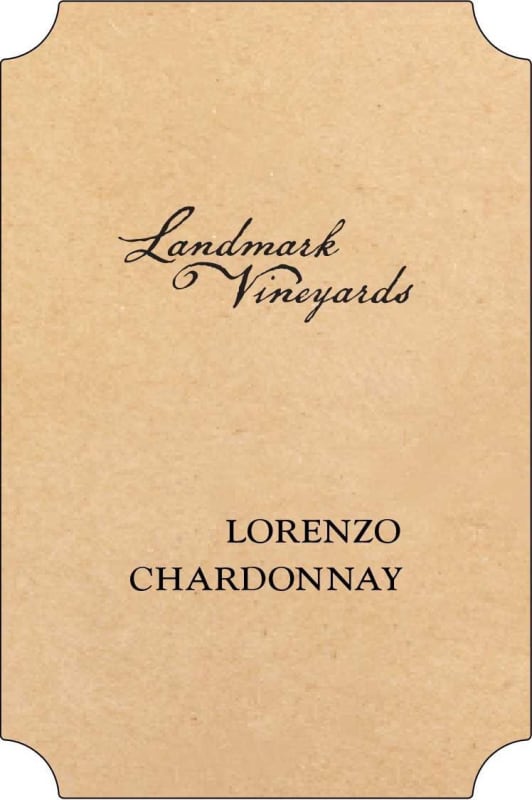 Landmark Lorenzo Chardonnay 2014 Front Label