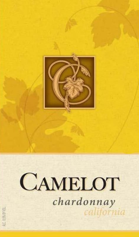 Camelot Chardonnay 2014 Front Label