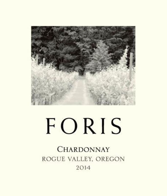 Foris Chardonnay 2014 Front Label