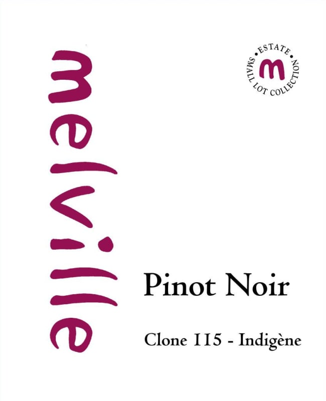 Melville Clone 115 Indigene Pinot Noir 2014 Front Label