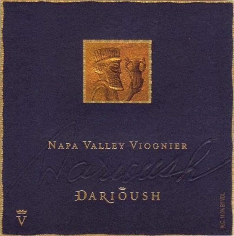 Darioush Signature Viognier 2014 Front Label