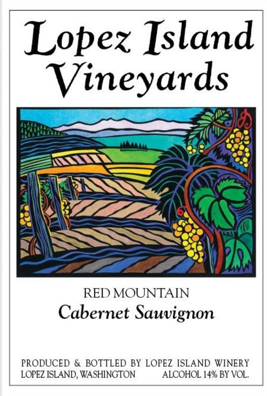 Lopez Island Vineyard & Winery Cabernet Sauvignon 2009 Front Label