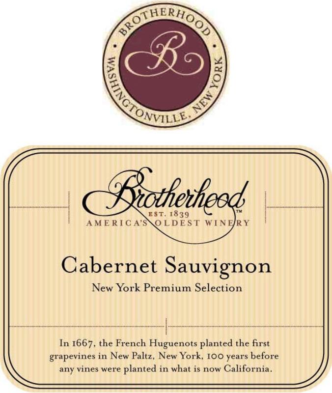 Brotherhood Cabernet Sauvignon 2014 Front Label