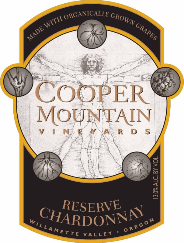 Cooper Mountain Reserve Chardonnay 2014 Front Label