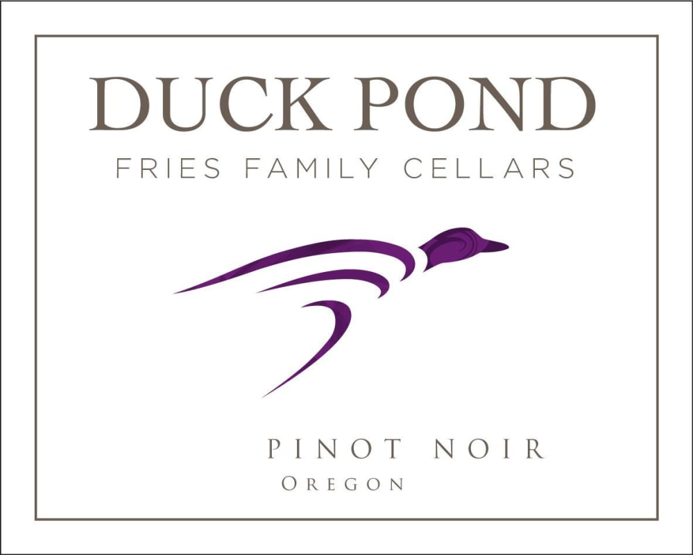 Duck Pond Willamette Valley Pinot Noir 2014 Front Label