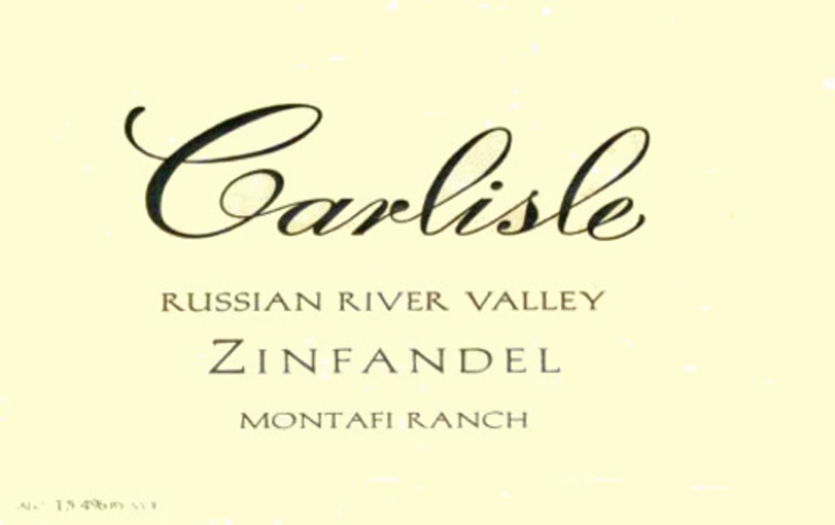 Carlisle Montafi Ranch Zinfandel 2009 Front Label