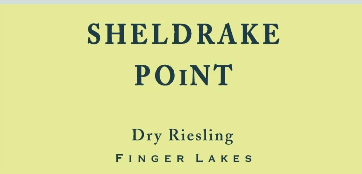 Sheldrake Point Finger Lakes Dry Riesling 2014 Front Label