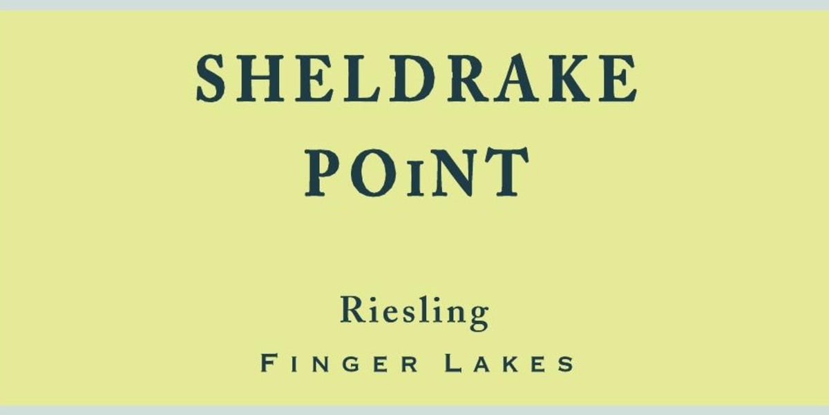 Sheldrake Point Finger Lakes Riesling 2014 Front Label