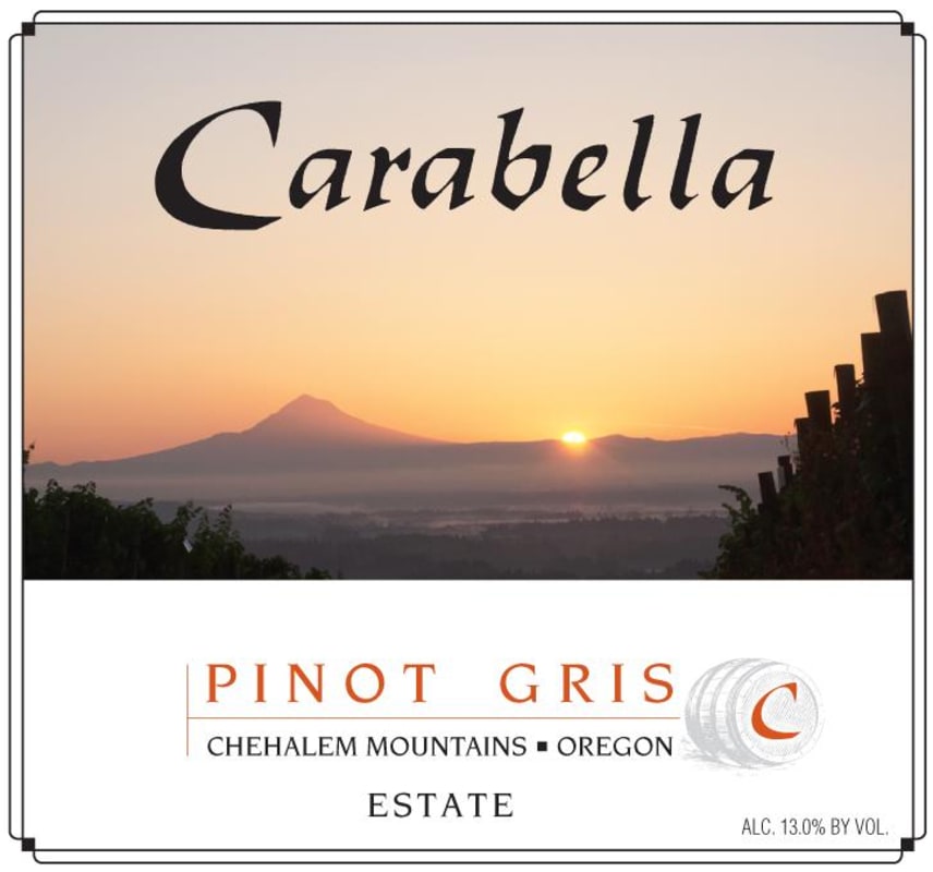 Carabella Pinot Gris 2014 Front Label