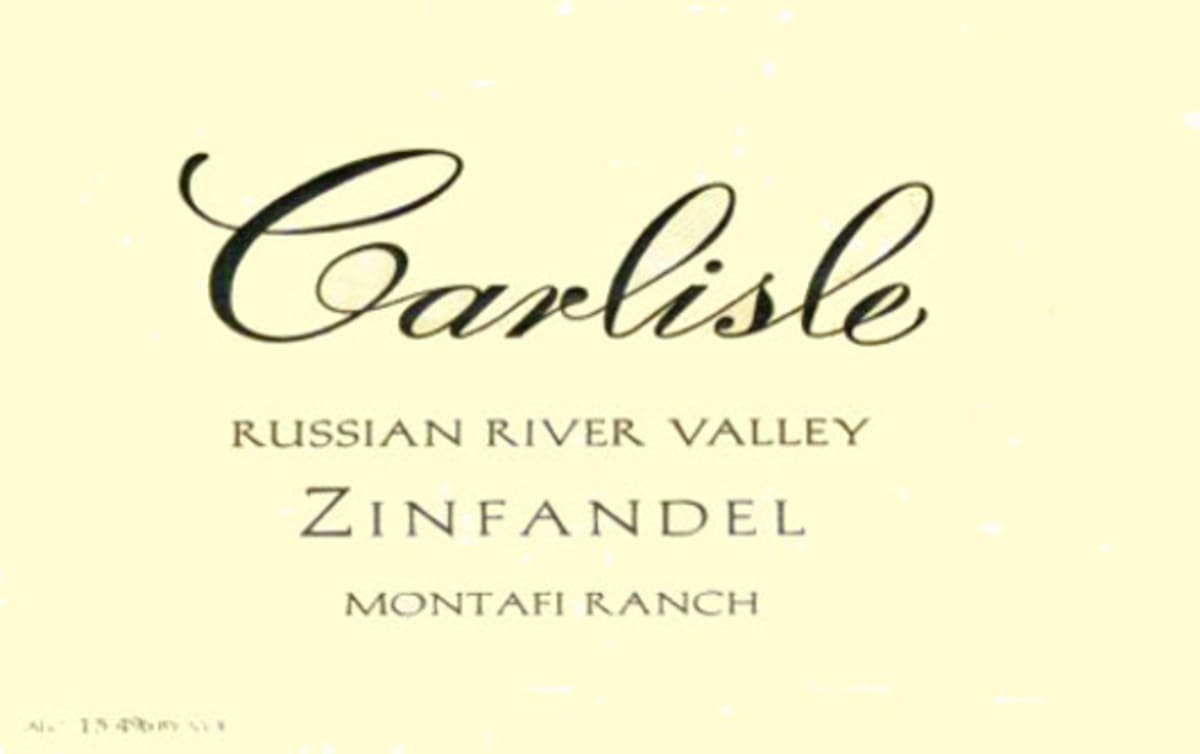 Carlisle Montafi Ranch Zinfandel 2011 Front Label