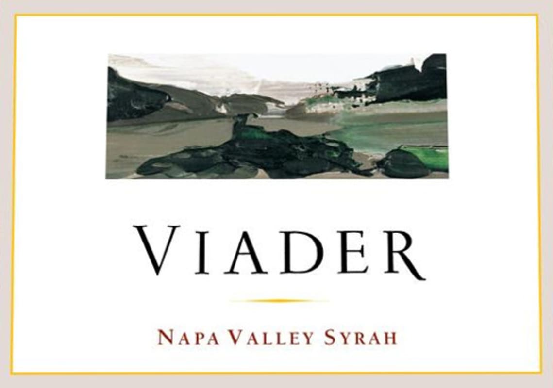 Viader Syrah 2014 Front Label