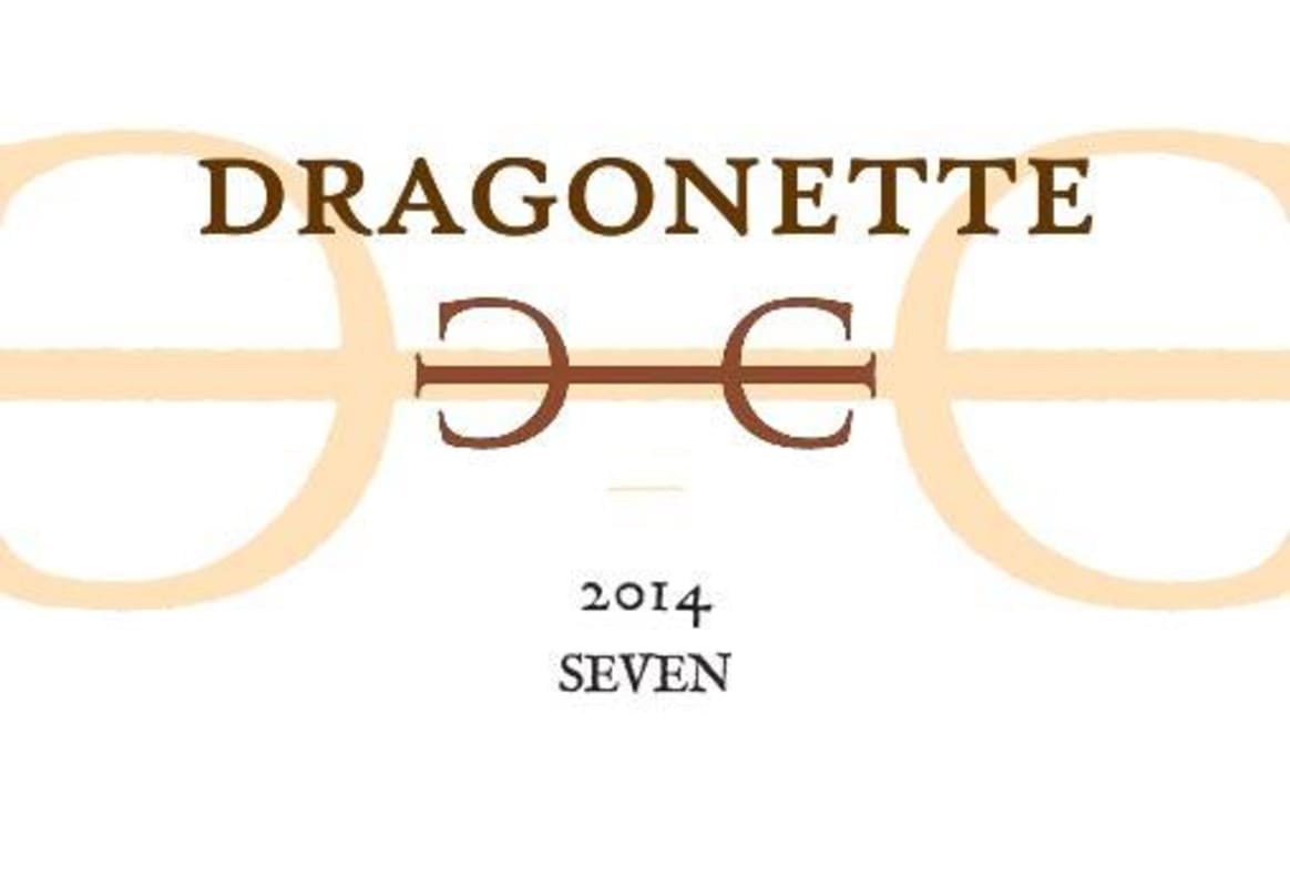 Dragonette Cellars Central Coast Seven 2014 Front Label