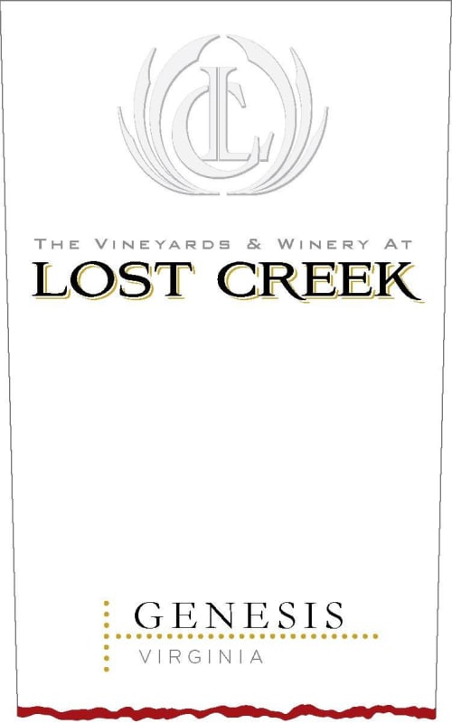 Lost Creek Winery and Vineyards Genesis 2014 Front Label