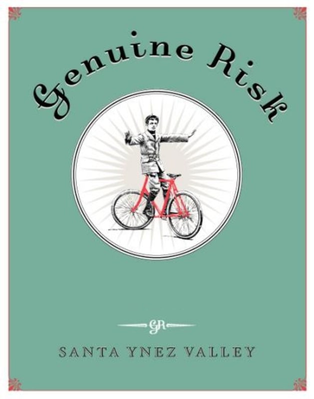 Black Sheep Finds Genuine Risk red blend 2016 Front Label