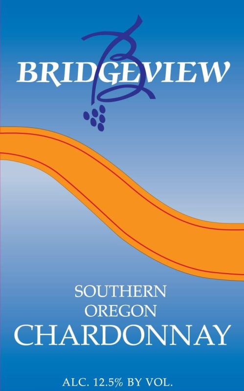 Bridgeview Chardonnay 2015 Front Label