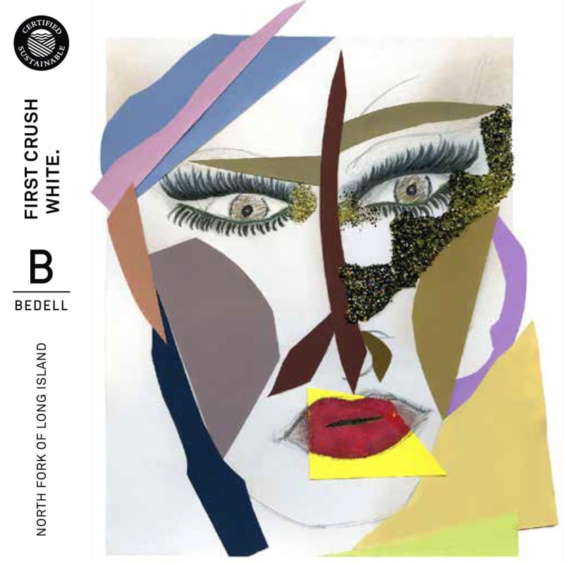 Bedell Cellars First Crush White 2015 Front Label