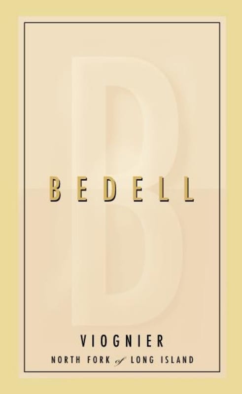 Bedell Cellars Viognier 2015 Front Label