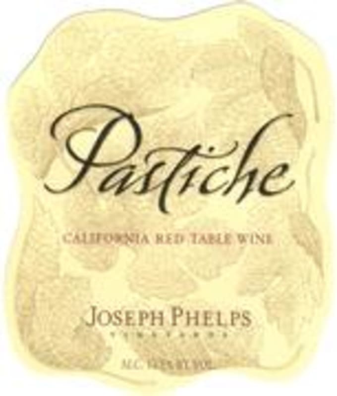 Joseph Phelps Pastiche Red 2000 Front Label