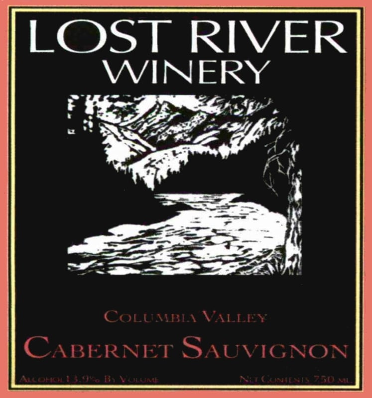 Lost River Winery Cabernet Sauvignon 2008 Front Label