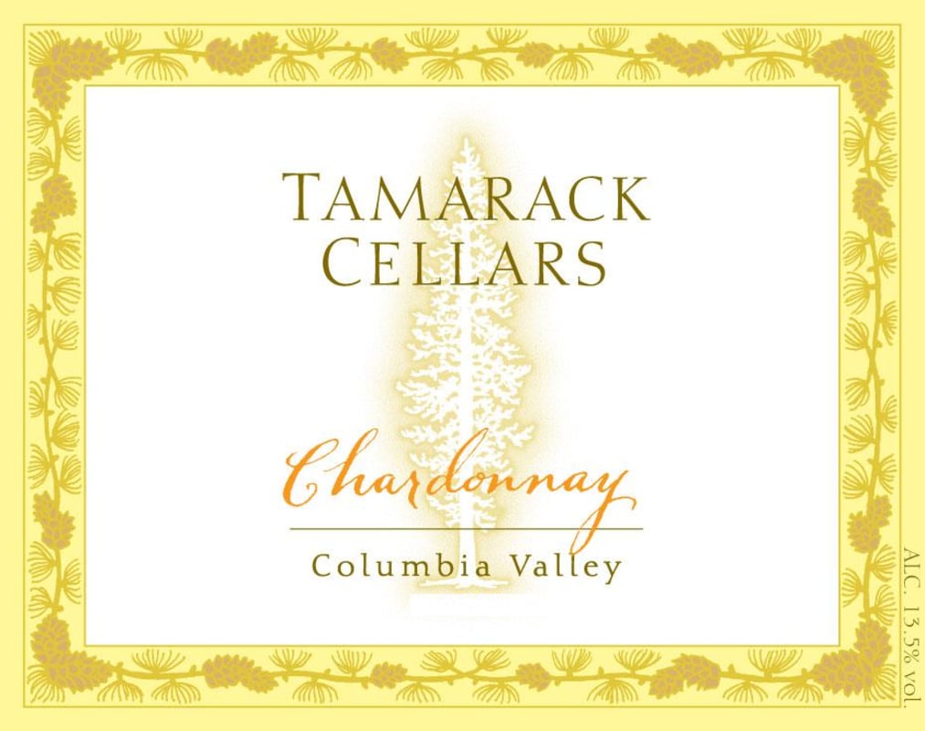 Tamarack Cellars Chardonnay 2015 Front Label