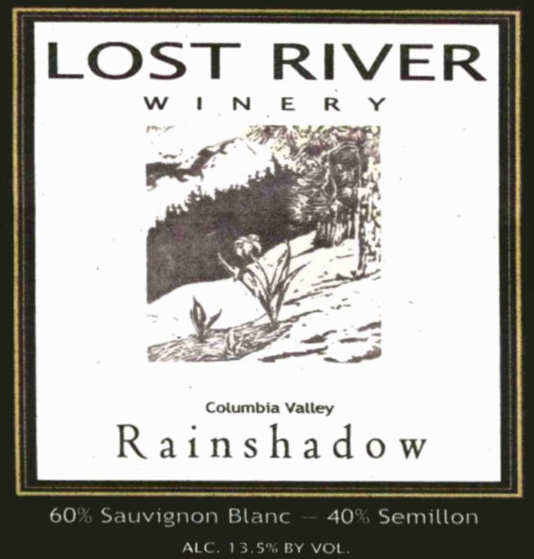 Lost River Winery Rainshadow 2014 Front Label