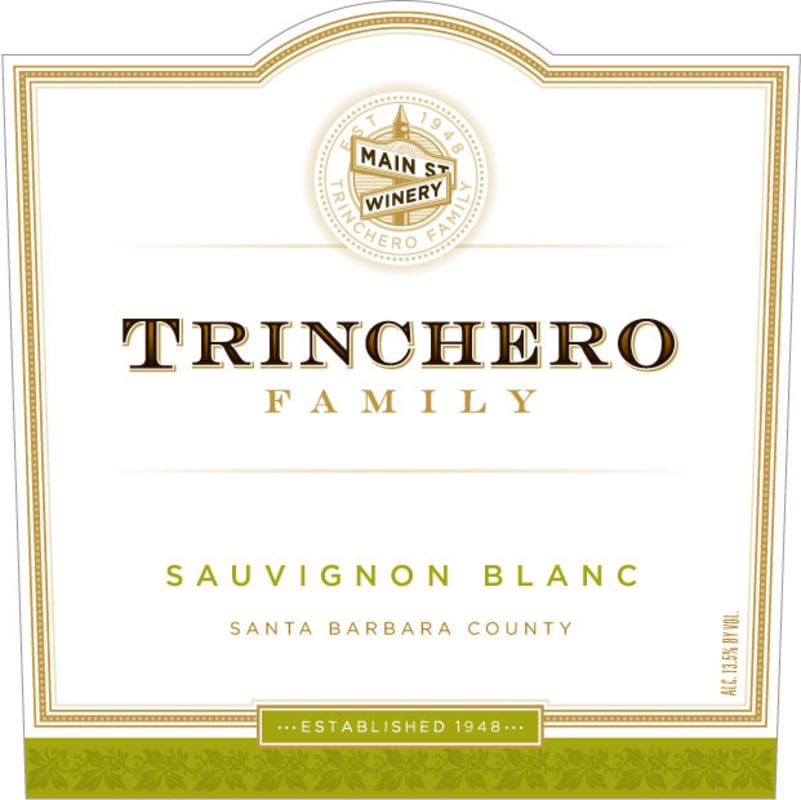 Trinchero Sauvignon Blanc 2015 Front Label