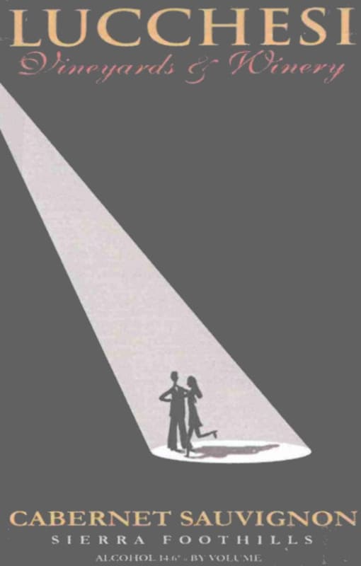 Lucchesi Vineyards & Winery Cabernet Sauvignon 2012 Front Label