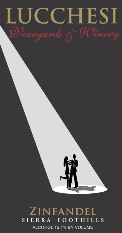 Lucchesi Vineyards & Winery Zinfandel 2013 Front Label