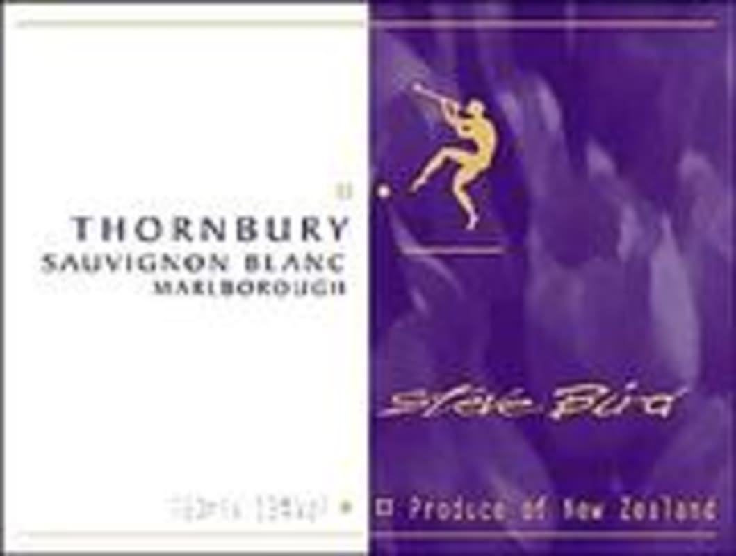 Thornbury Marlborough Sauvignon Blanc 2001 Front Label