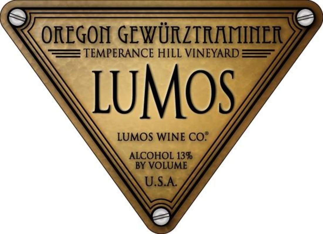 Lumos Winery Temperance Hill Vineyard Gewurztraminer 2010 Front Label