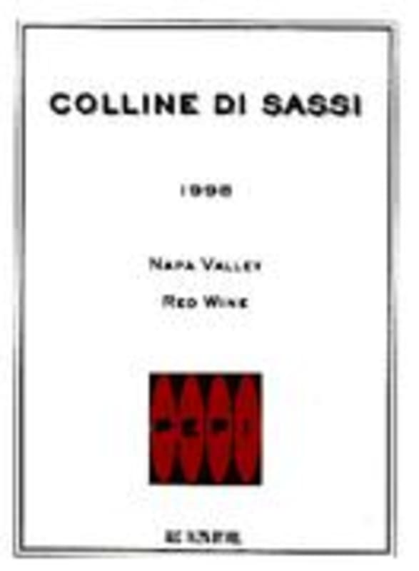 Pepi Collini di Sassi 1998 Front Label