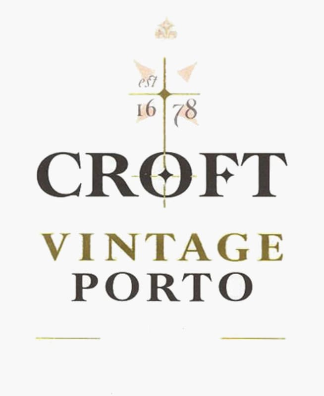 Croft Vintage Port 2000 Front Label